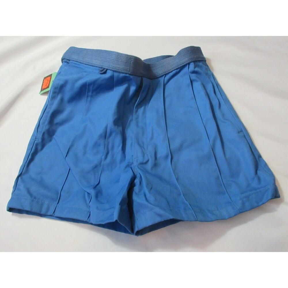 80s New PIERRE BONEE Size Boys 12 Adjustable Tennis Poly/Cotton Shorts